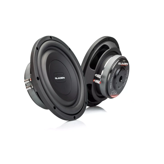 Gladen RS-X 10 Slim D2 – Subwoofer Car Audio 10" (25 cm) 250 W RMS Dual 2 Ohm | Ultra Slim